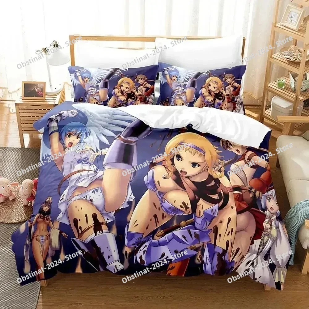 Queen Blade Bedding Set Single Twin Full Queen King Size Bed Set Adult Kid Bedroom Duvet cover Sets 3D Print Anime Bed Sheet Set
Queen Blade Bedding Set Single Twin Full Queen King Size Bed Set Adult Kid Bedroom Duvet cover Sets 3D Print Anime Bed Sheet Set