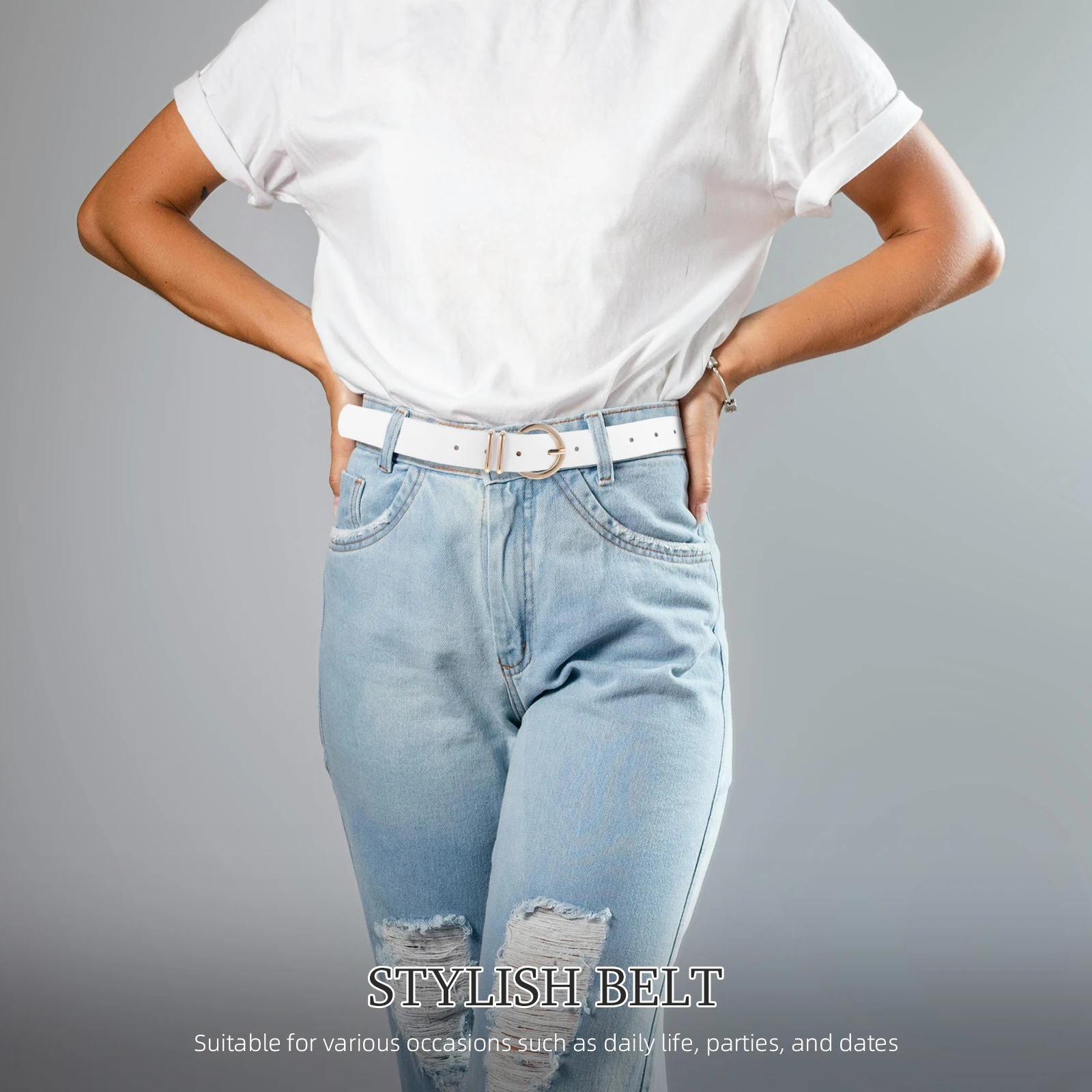 Pu Ladies Waist Belts O Ring Buckle Faux Belts For Women Vintage Style Multiscene Use Teen Girls School Uniforms
Pu Ladies Waist Belts O Ring Buckle Faux Belts For Women Vintage Style Multiscene Use Teen Girls School Uniforms