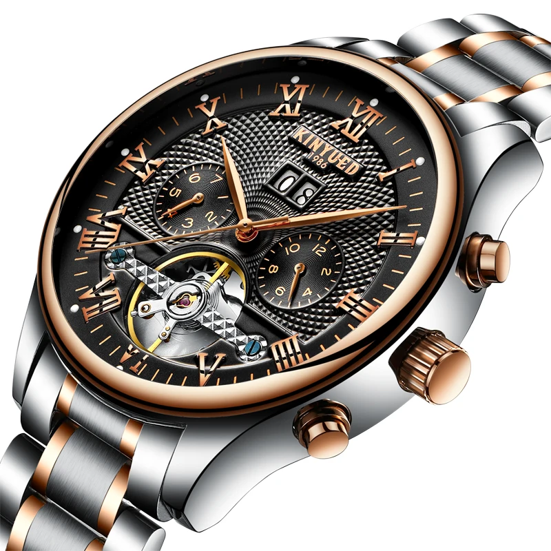 Oriental Watch High Quality AAA Clock Brand New Top Men's Watch Luxury Multi functional Automatic Mechanical Tourbillon J012-5
Oriental Watch High Quality AAA Clock Brand New Top Men's Watch Luxury Multi functional Automatic Mechanical Tourbillon J012-5
