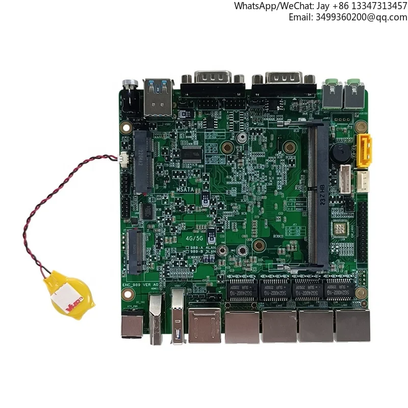 Celeron J6412 Atom X6413E CPU Fanless Single Board Computer Embedded Motherboard Industrial PC BoardTop-selling In 2026
Celeron J6412 Atom X6413E CPU Fanless Single Board Computer Embedded Motherboard Industrial PC BoardTop-selling In 2026