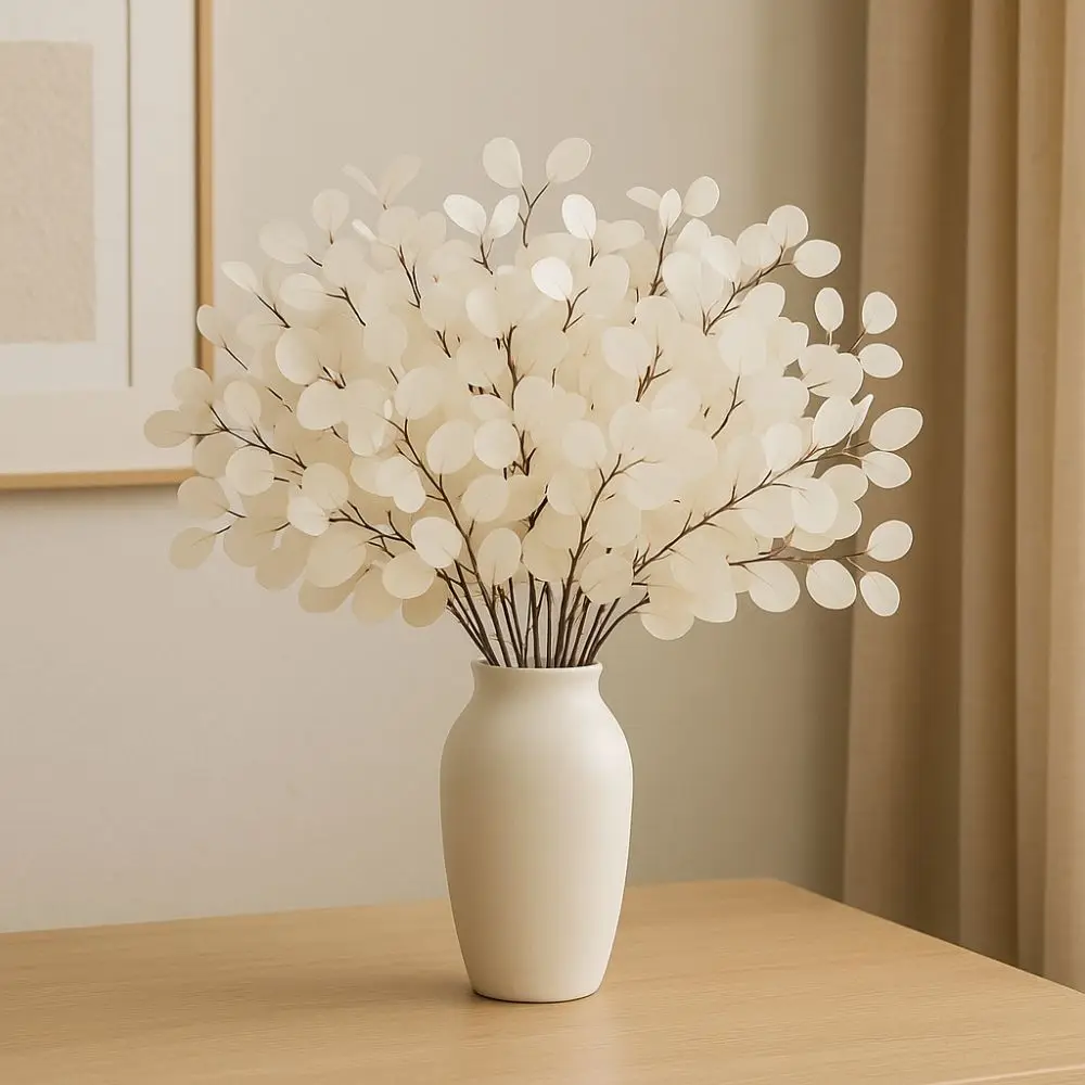 41cm Artificial Eucalyptus Branches Non-Fading Realistic Fake Eucalyptus Leaf Handmade Simulation Plants Wedding Hotel Decor
41cm Artificial Eucalyptus Branches Non-Fading Realistic Fake Eucalyptus Leaf Handmade Simulation Plants Wedding Hotel Decor