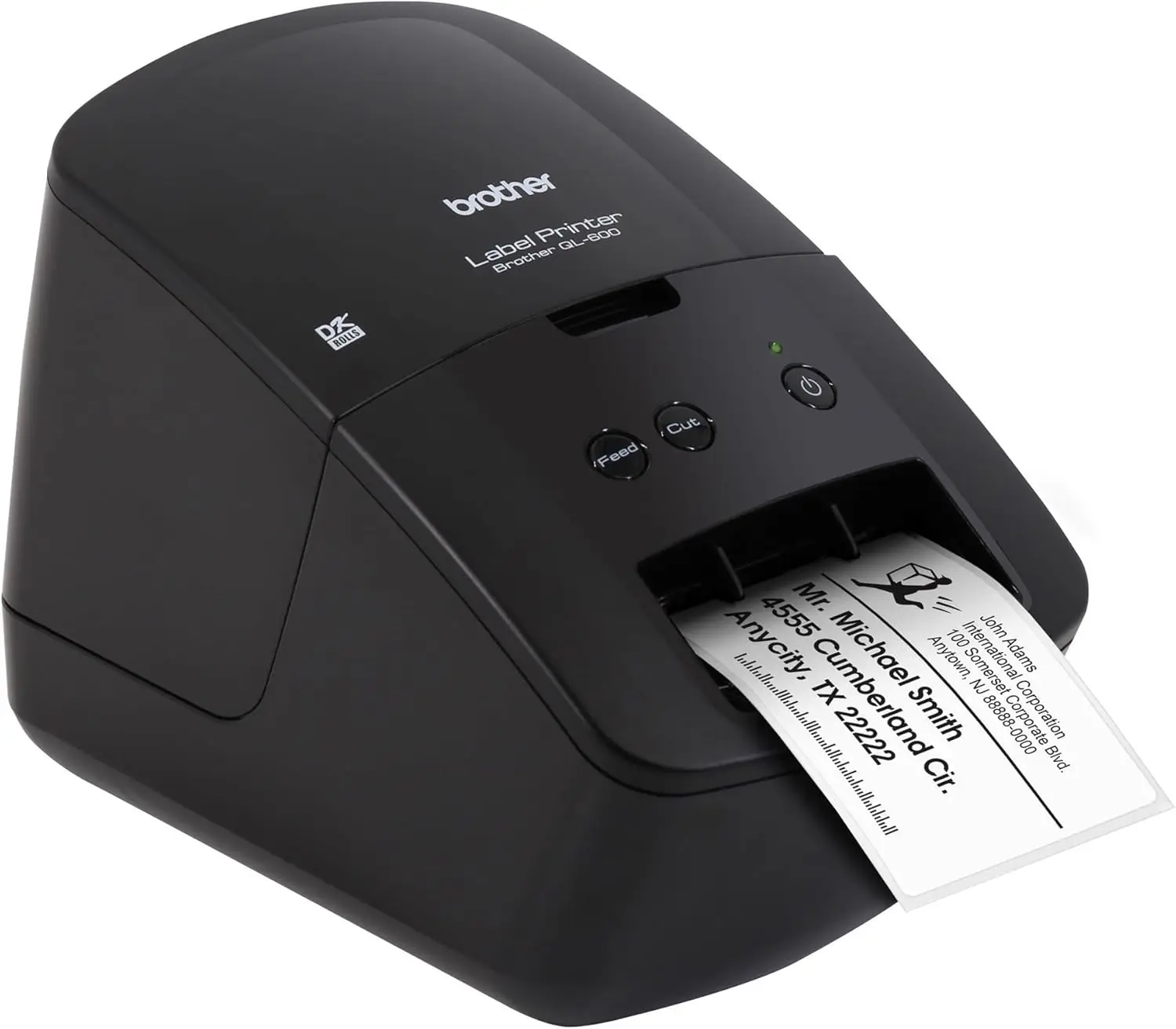Monochrome Label Printer, Up to 2.4" Width, No Ink, Fast 44 Labels/Min, Auto Cutter, USB, Compatible with Windows/Mac/Linux
Monochrome Label Printer, Up to 2.4" Width, No Ink, Fast 44 Labels/Min, Auto Cutter, USB, Compatible with Windows/Mac/Linux