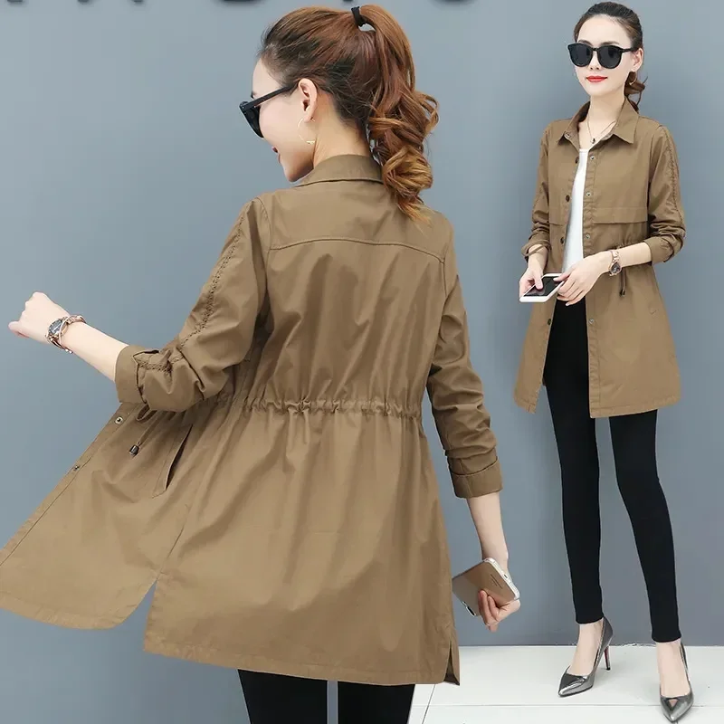 New Spring Autumn Women Jacket Long Sleeves Thin Windbreaker Korean Loose Coat Single-breasted Casual Female Jacket Outwear
New Spring Autumn Women Jacket Long Sleeves Thin Windbreaker Korean Loose Coat Single-breasted Casual Female Jacket Outwear