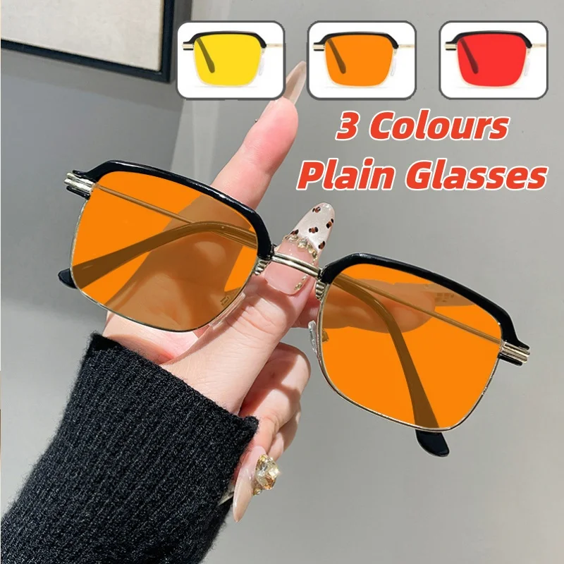 Metal Half-Frame Night Vision Goggles Nighttime Anti-Glare Safety Glasses Orange and Red Lens Blue Light Blocking Glasses
Metal Half-Frame Night Vision Goggles Nighttime Anti-Glare Safety Glasses Orange and Red Lens Blue Light Blocking Glasses