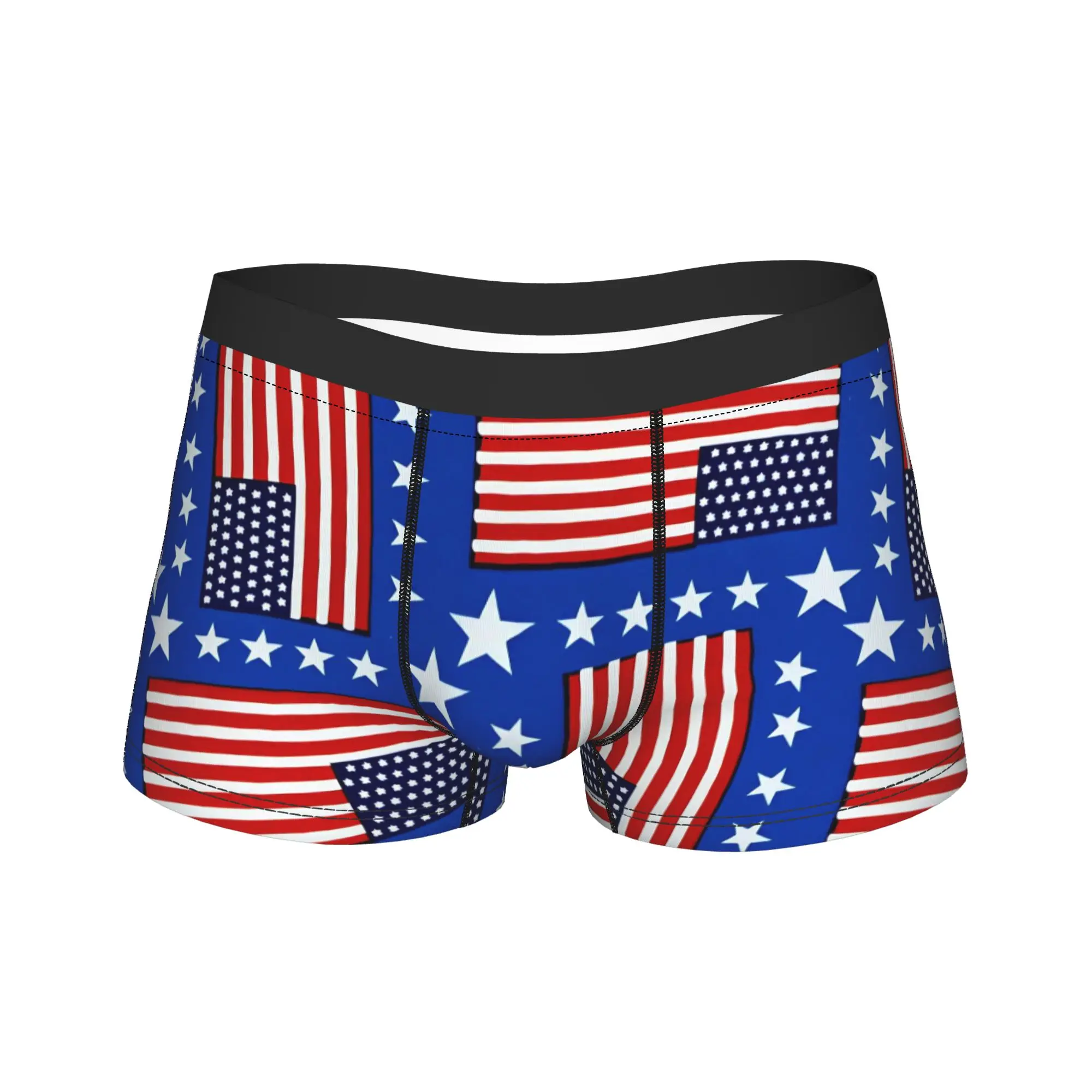 Patriotism American Flag Underwear Men's Underpants Printing Funny Boxer Shorts High Quality Shorts Briefs Plus Size
Patriotism American Flag Underwear Men's Underpants Printing Funny Boxer Shorts High Quality Shorts Briefs Plus Size