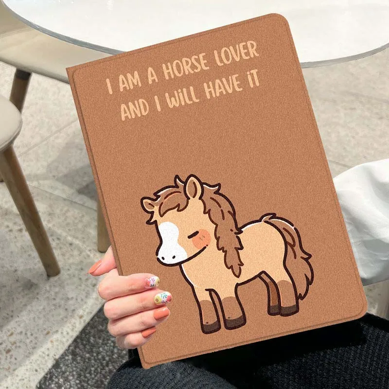 Cartoon Horse For iPad Pro Mini Air 1 2 3 4 5 6 7 7th 10th Gen 9.7 10.2 11 10.9 7.9 13 12.9 10.5 Inch Tablet Case
Cartoon Horse For iPad Pro Mini Air 1 2 3 4 5 6 7 7th 10th Gen 9.7 10.2 11 10.9 7.9 13 12.9 10.5 Inch Tablet Case