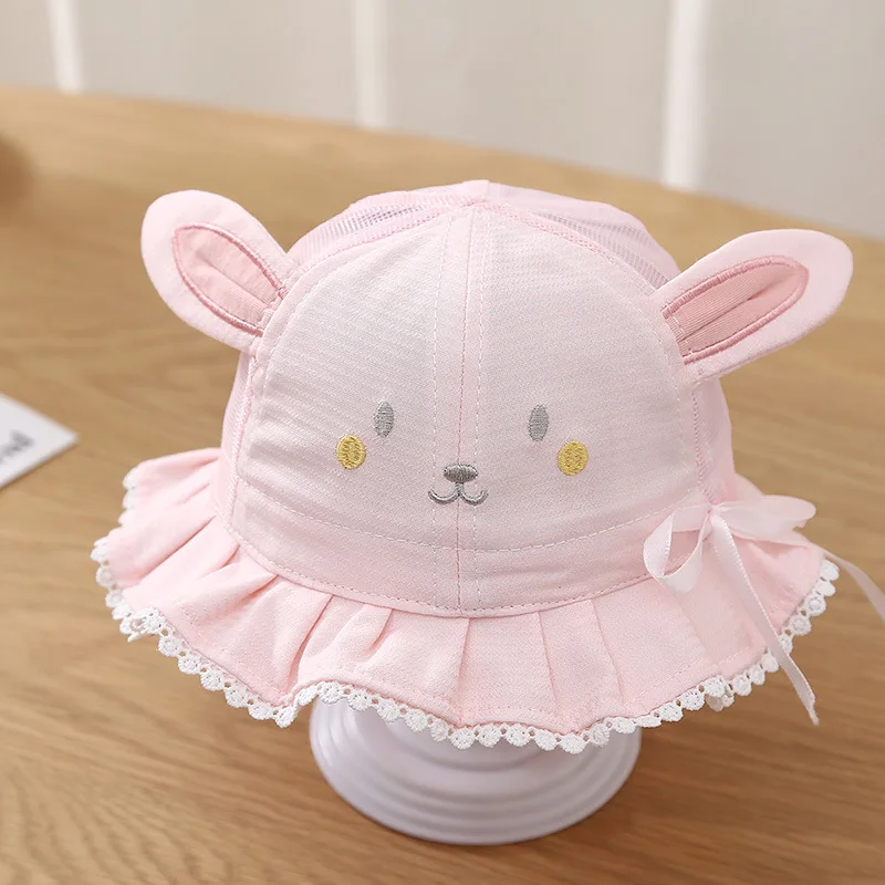 Summer Baby Girls Sun Hat Cute Pink Fisherman Cap Toddler Princess Outdoor Mesh Hat Headwear Accessories 0-12M
Summer Baby Girls Sun Hat Cute Pink Fisherman Cap Toddler Princess Outdoor Mesh Hat Headwear Accessories 0-12M