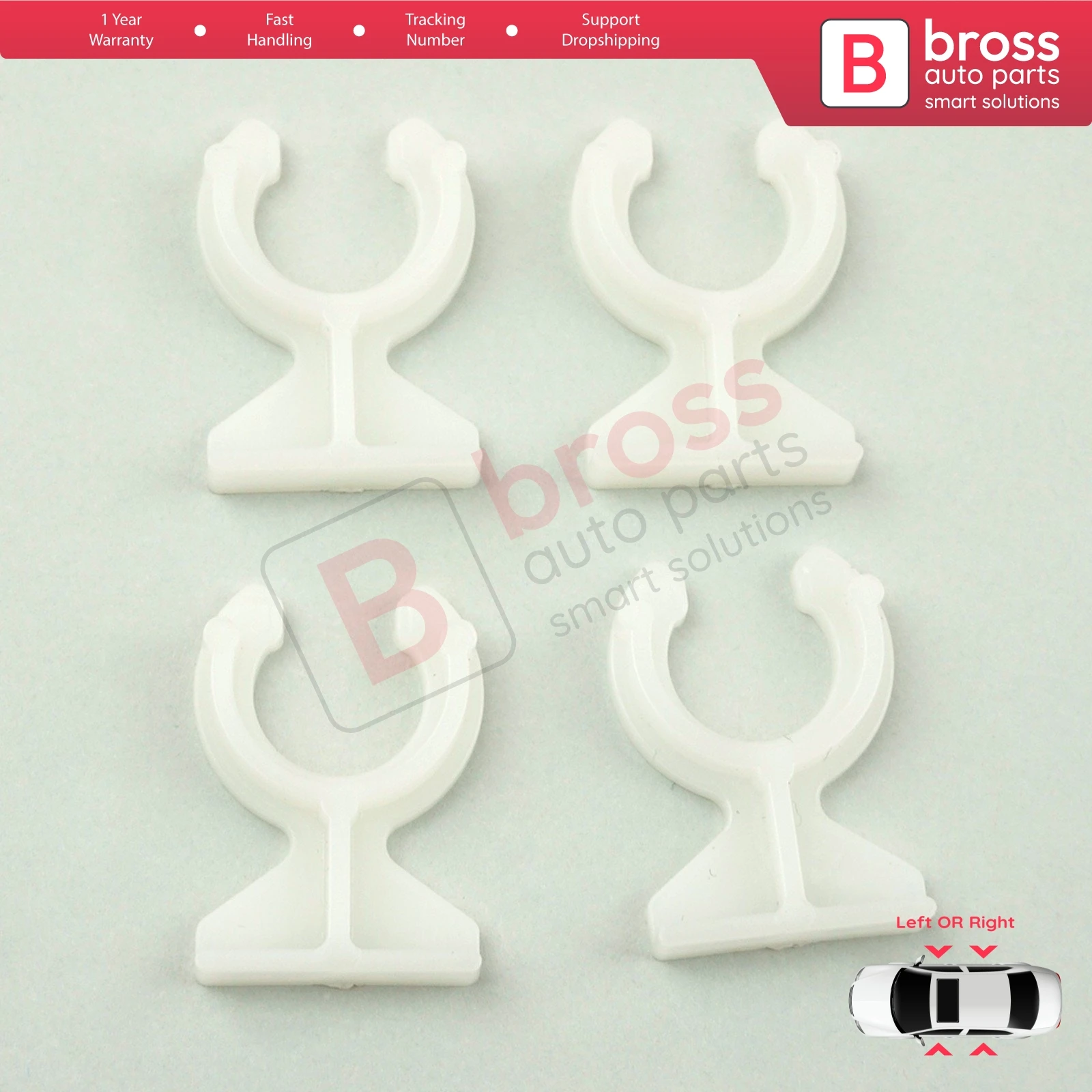 BWR5110 Window Regulator Guide Bracket Fixer Clips for Fiat Albea Siena Palio Doblo Panda Ducato Trafic Vivaro A Iveco Romeo 147
BWR5110 Window Regulator Guide Bracket Fixer Clips for Fiat Albea Siena Palio Doblo Panda Ducato Trafic Vivaro A Iveco Romeo 147