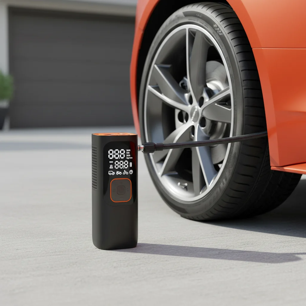 NEWO NW01 Wireless 11.1V High-Pressure Inflator With Backlit Display, 2500mAh Power Pack For SUV/Bicycle Tires
NEWO NW01 Wireless 11.1V High-Pressure Inflator With Backlit Display, 2500mAh Power Pack For SUV/Bicycle Tires
