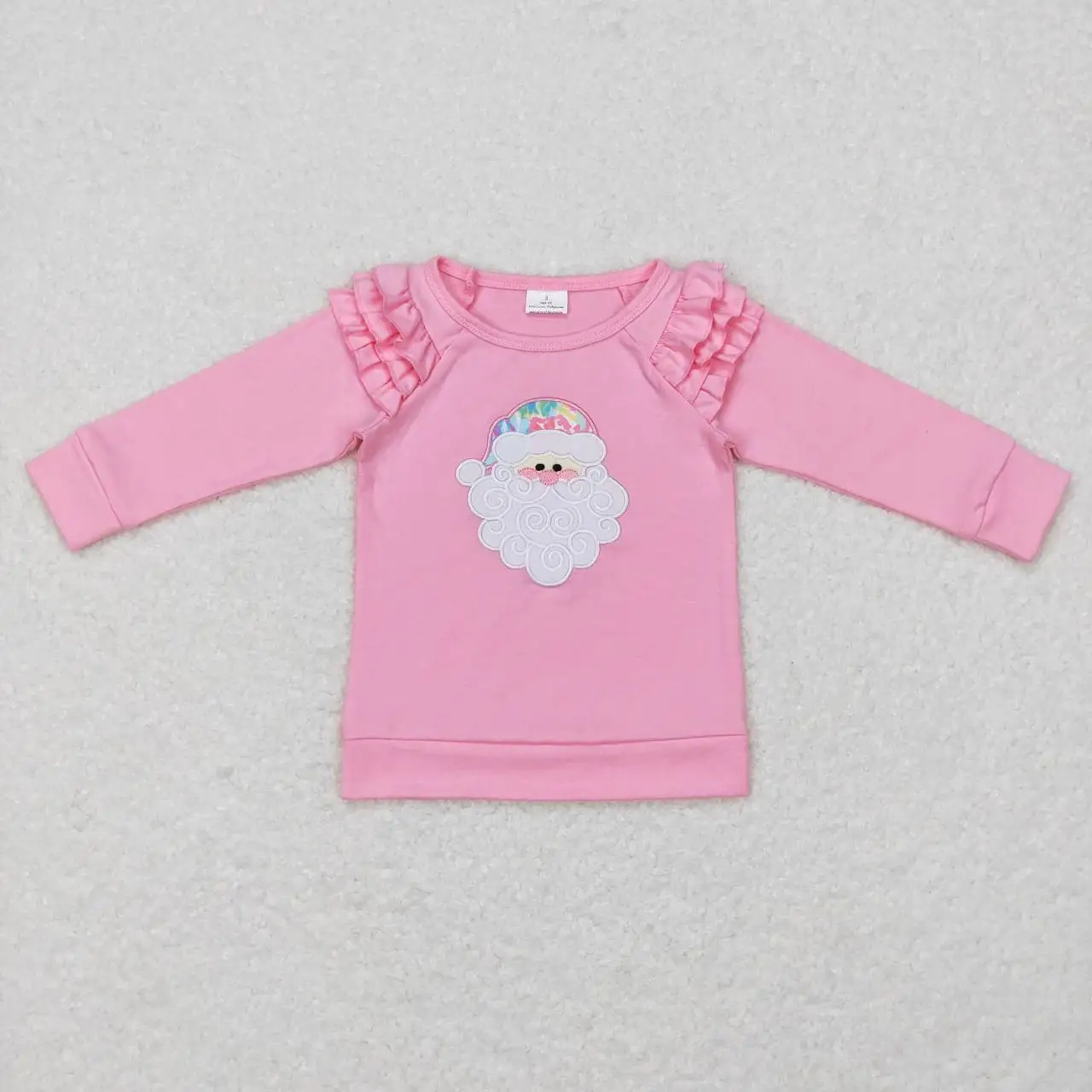 New Wholesale Girls Autumn And Winter Long-Sleeved ChristmasTops With Pattern Embroidery Elements And Ruffle
New Wholesale Girls Autumn And Winter Long-Sleeved ChristmasTops With Pattern Embroidery Elements And Ruffle