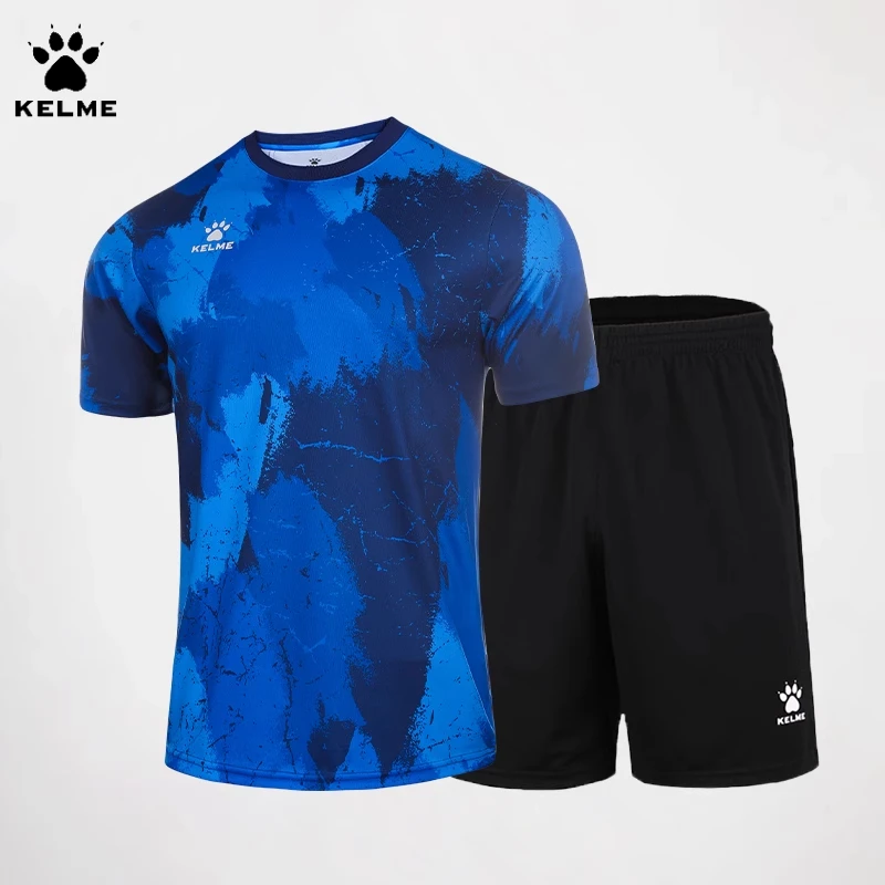 Kelme индивидуальный комплект футбольного костюма для взрослых, тренировочный топ, дышащая футболка для бега на открытом воздухе, комплект футбольной команды
Kelme индивидуальный комплект футбольного костюма для взрослых, тренировочный топ, дышащая футболка для бега на открытом воздухе, комплект футбольной команды