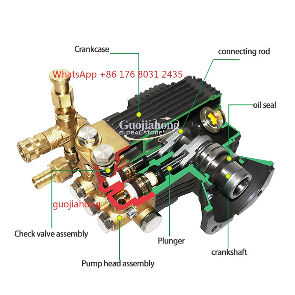 2026 HOT Factory Outlet Commercial High Pressure Plunger Pump Household Triplex Pump for Car Washer
2026 HOT Factory Outlet Commercial High Pressure Plunger Pump Household Triplex Pump for Car Washer