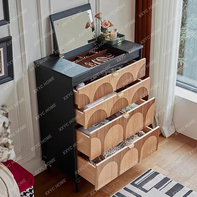 LXench retro solid wood dressing cabinet, locker, chest of drawers, bedroom
LXench retro solid wood dressing cabinet, locker, chest of drawers, bedroom