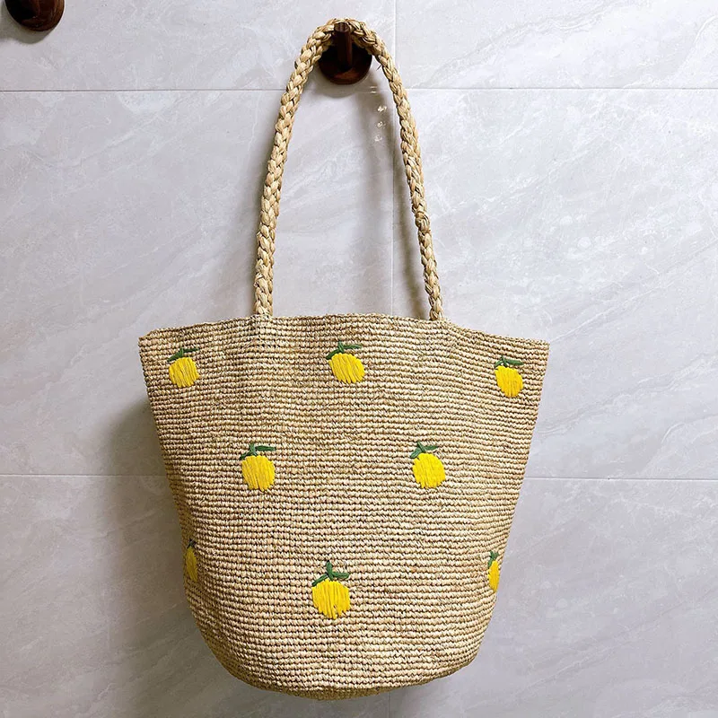 Summer Vacation Beach Bag Shoulder Bag Fashion High Quality Handmade Luxury Flower Raffia Straw Handbag For Women
Summer Vacation Beach Bag Shoulder Bag Fashion High Quality Handmade Luxury Flower Raffia Straw Handbag For Women