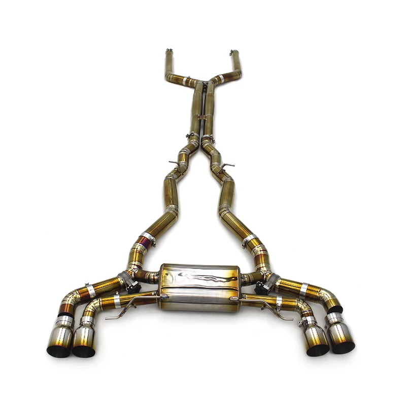 Factory Price Valved Sport Exhaust System For BMW M5 F90 4.4T 2018-2023 Titanium Exhaust Pipes With Valve Remote Control
Factory Price Valved Sport Exhaust System For BMW M5 F90 4.4T 2018-2023 Titanium Exhaust Pipes With Valve Remote Control