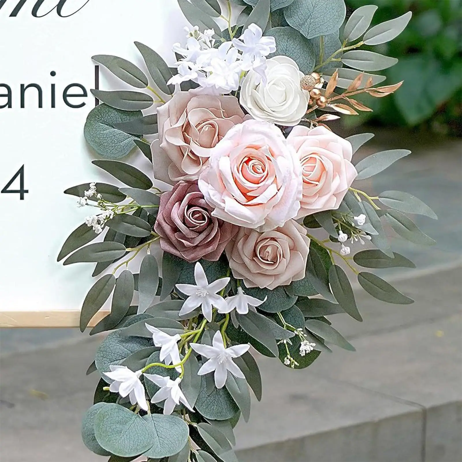 2x Wedding Arch Flowers Backdrop Decor Handmade Artificial Flowers Decoration for Outdoor Easel Party Supplies Wall Ceremony
2x Wedding Arch Flowers Backdrop Decor Handmade Artificial Flowers Decoration for Outdoor Easel Party Supplies Wall Ceremony