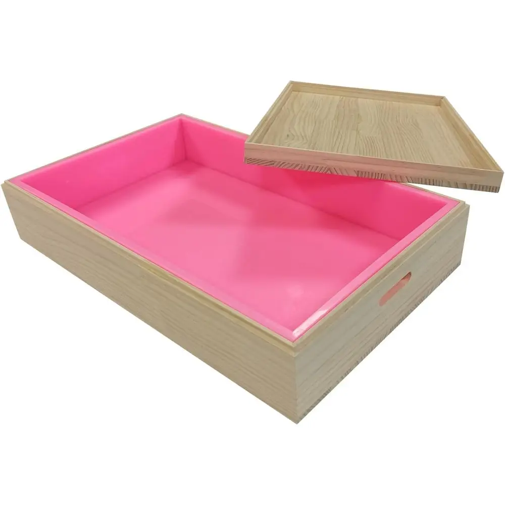 Large 35 lb Soap Mold 555 OZ Big Silicone Slab Mold with Wooden Box Lids Silicone Liner Loa Bar Soap Mould 15.7 L Slab Soap Mold
Large 35 lb Soap Mold 555 OZ Big Silicone Slab Mold with Wooden Box Lids Silicone Liner Loa Bar Soap Mould 15.7 L Slab Soap Mold