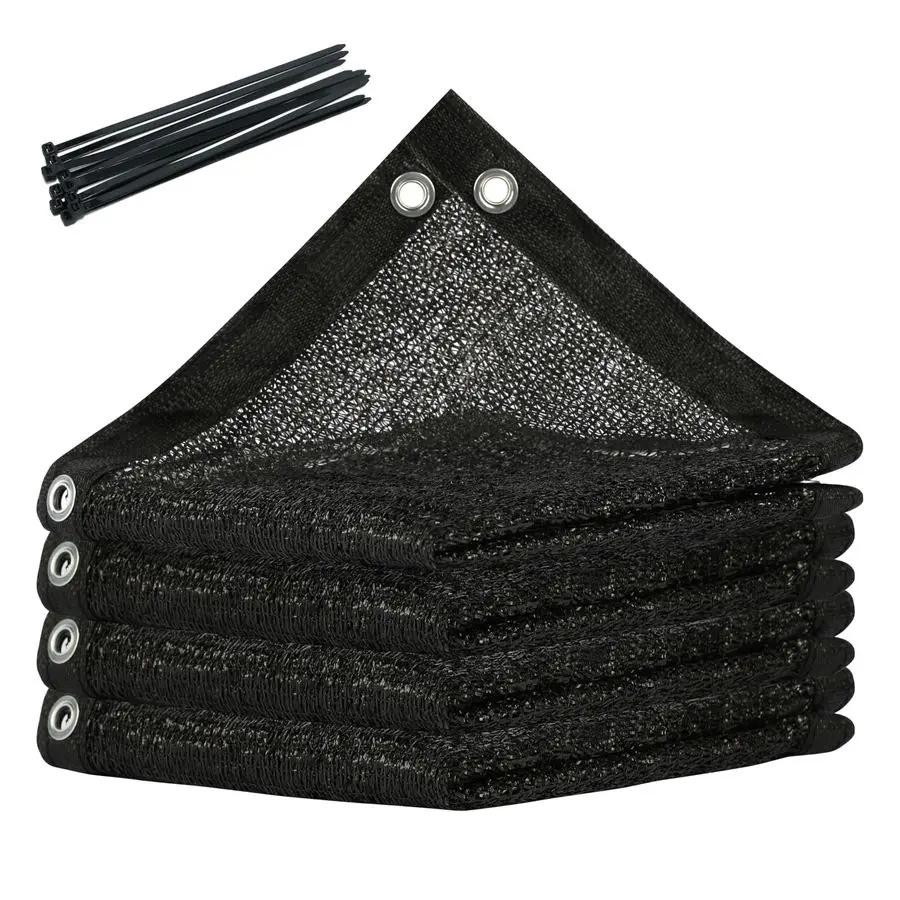 70 Shade Cloth for Plant, Black 16FT x 16FT Outdoor Shade Tarp, Shade Cover with Upgrade Grommets and Zip Ties, Sunblock Net for
70 Shade Cloth for Plant, Black 16FT x 16FT Outdoor Shade Tarp, Shade Cover with Upgrade Grommets and Zip Ties, Sunblock Net for