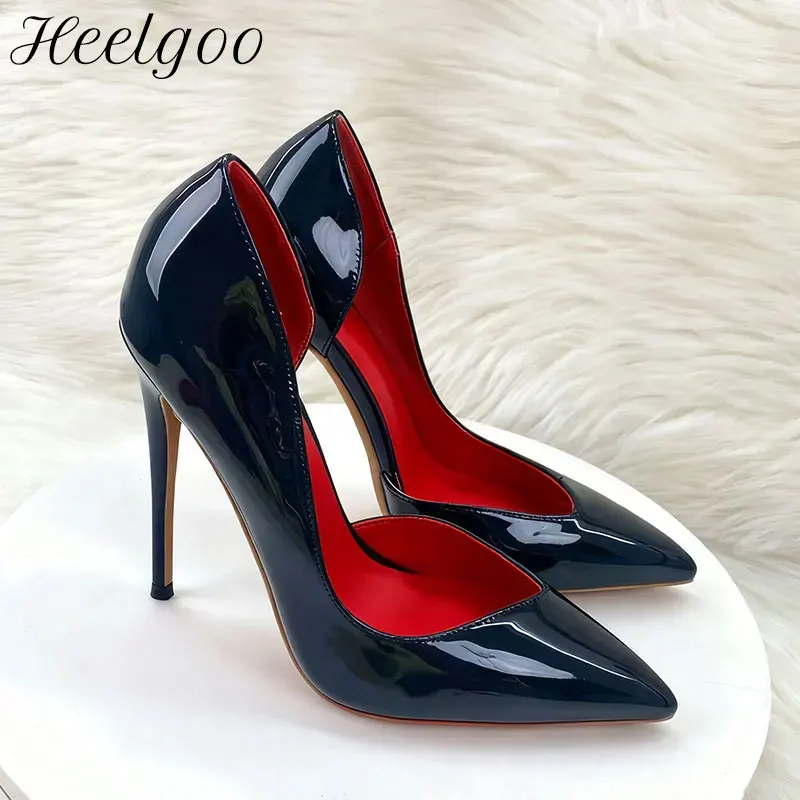 Heelgoo Classic Style Black Patent Pointed Toe High Heels Women Stiletto Heel Pumps Cut-Out Dress Shoes Party Wedding Evening
Heelgoo Classic Style Black Patent Pointed Toe High Heels Women Stiletto Heel Pumps Cut-Out Dress Shoes Party Wedding Evening