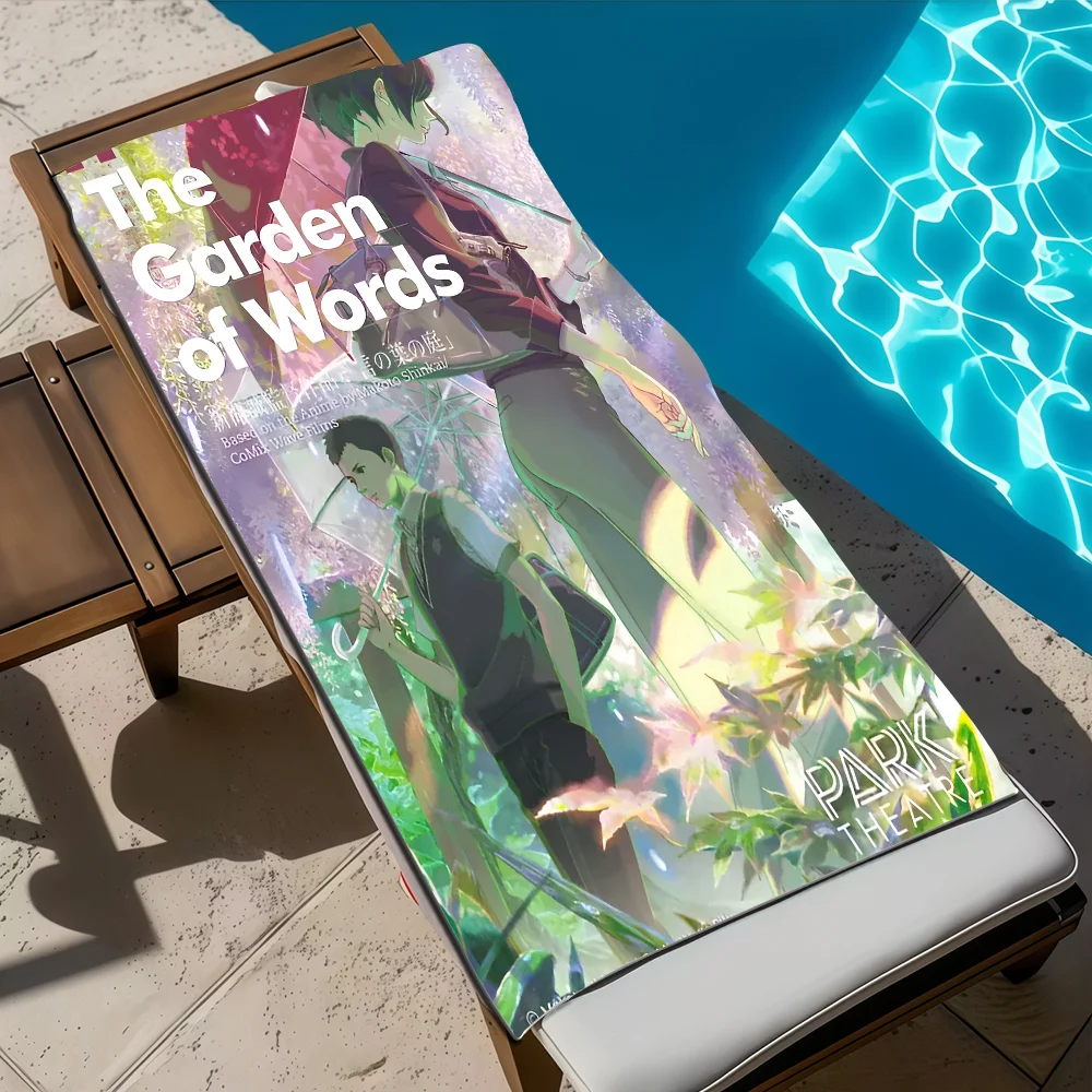 The Garden Of Words Big Microfiber Beach Towels Quick Dry Towel Sand Beach Towels Pool Towel For Travel Swim Pool Yoga
The Garden Of Words Big Microfiber Beach Towels Quick Dry Towel Sand Beach Towels Pool Towel For Travel Swim Pool Yoga