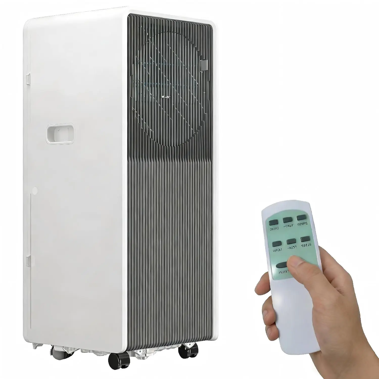 14000 BTU Portable Air Conditioner Dehumidifier 24H Timer Sleep Mode Water Level Remote Window Kit 700 Sq.Ft White Grey, Custom
14000 BTU Portable Air Conditioner Dehumidifier 24H Timer Sleep Mode Water Level Remote Window Kit 700 Sq.Ft White Grey, Custom