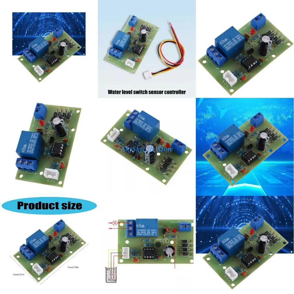 Контроллер уровня уровня жидкости E65E для автоматического запуска насоса.
Контроллер уровня уровня жидкости E65E для автоматического запуска насоса.