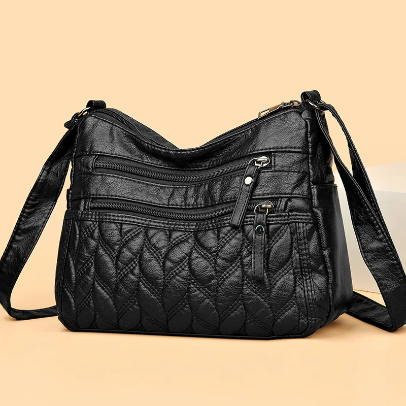 Women Casual Shoulder Bag Leather Messenger Diagonal Package Crossbody Large Capacity New Simple Lightweight Mother High-end
Women Casual Shoulder Bag Leather Messenger Diagonal Package Crossbody Large Capacity New Simple Lightweight Mother High-end