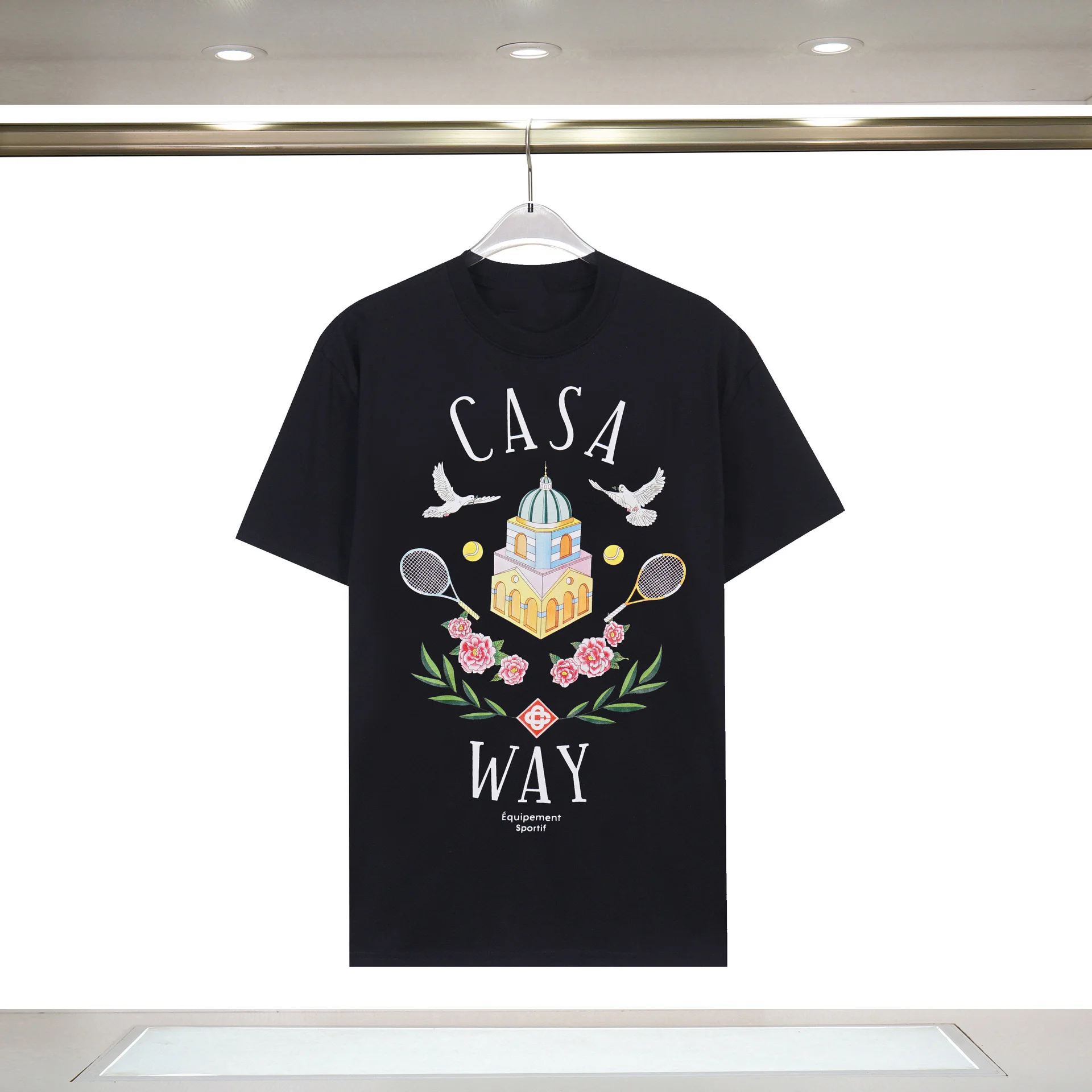 2025 Casual Sports CASA Printed Cotton Fashion Retro Street Trend Men's and Women's Clothing Street Clothing Loose T-Shirt
2025 Casual Sports CASA Printed Cotton Fashion Retro Street Trend Men's and Women's Clothing Street Clothing Loose T-Shirt