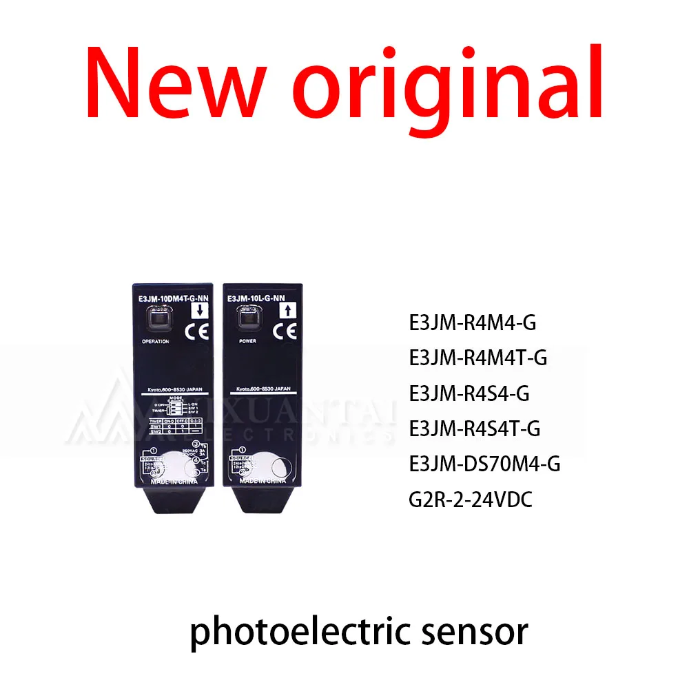 1Pcs/Lot New original E3JM-R4M4-G E3JM-R4M4T-G E3JM-R4S4-G E3JM-R4S4T-G E3JM-DS70M4-G G2R-2-24VDC photoelectric sensor
1Pcs/Lot New original E3JM-R4M4-G E3JM-R4M4T-G E3JM-R4S4-G E3JM-R4S4T-G E3JM-DS70M4-G G2R-2-24VDC photoelectric sensor