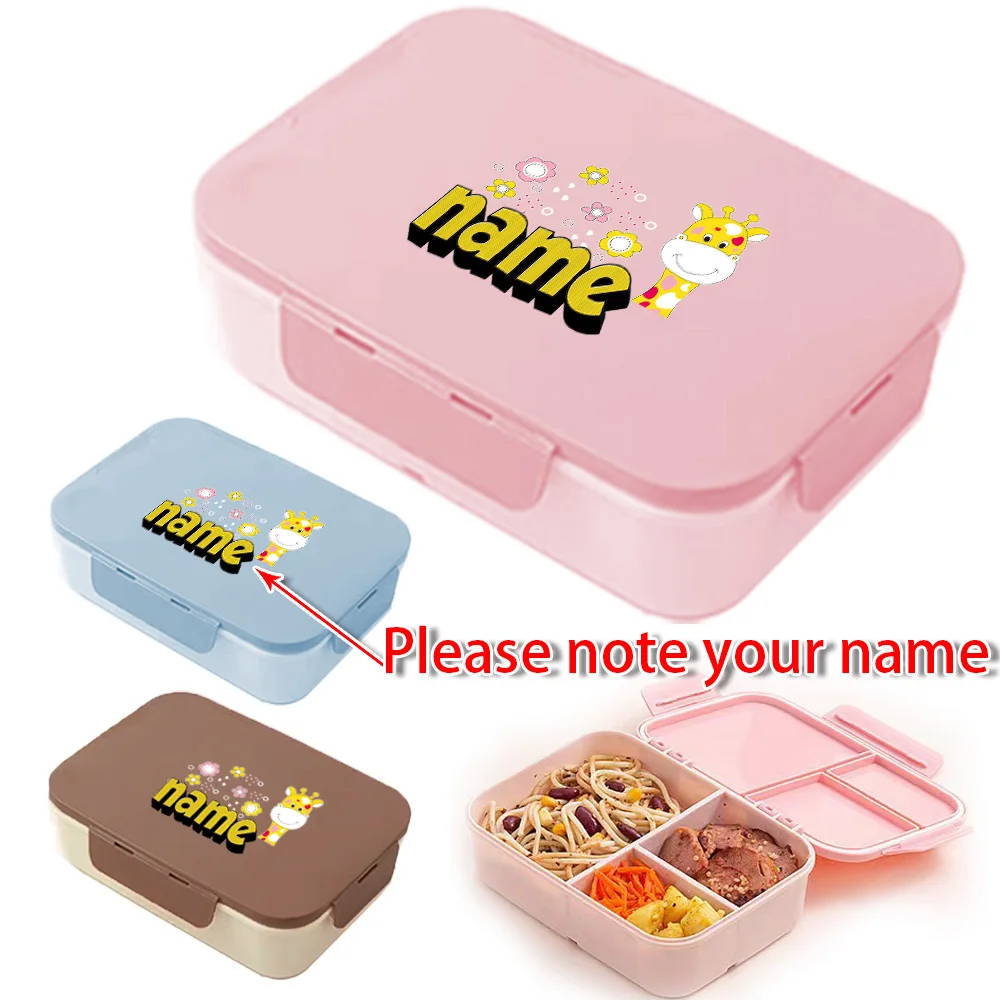 Customized Name Lunch Organizer Case Travel Lunch Box Bento Case With Lid Leakproof Portable Holder DIY Freshness Preservation
Customized Name Lunch Organizer Case Travel Lunch Box Bento Case With Lid Leakproof Portable Holder DIY Freshness Preservation