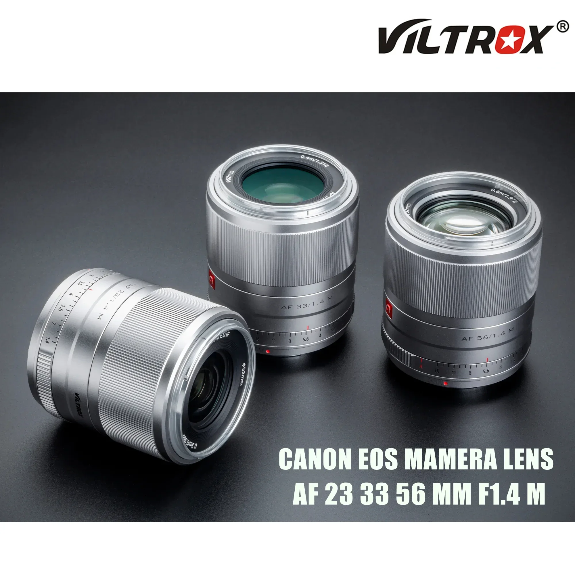 Viltrox 23mm 33mm 56mm F1.4 Canon M Auto Focus Large Aperture Portrait Lenses For Canon EOS M Mount Camera Lens M5 M6II M200 M50
Viltrox 23mm 33mm 56mm F1.4 Canon M Auto Focus Large Aperture Portrait Lenses For Canon EOS M Mount Camera Lens M5 M6II M200 M50
