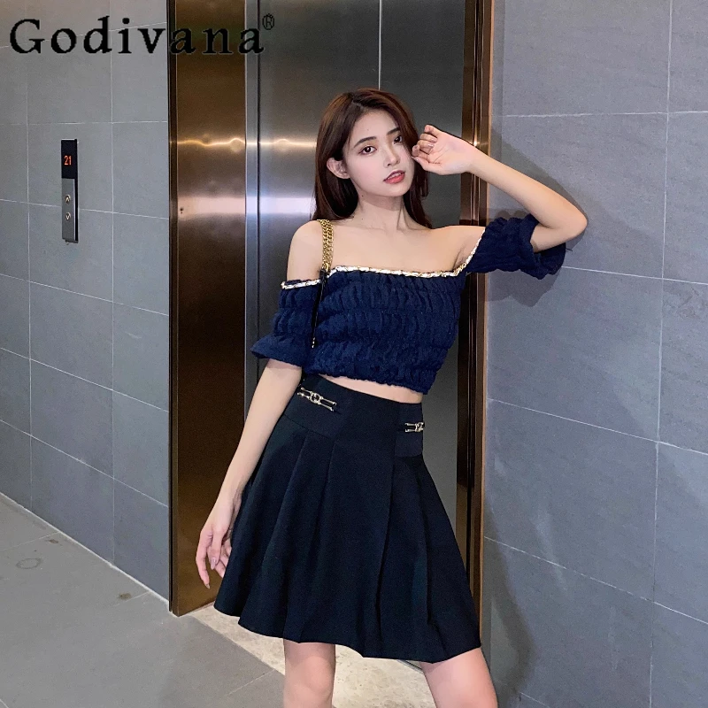 2025 Summer New Jk Large Size Black Short Korean Pleated Skirt Sweet High Waist A-line Girls Versatile Age Reduction Skirts
2025 Summer New Jk Large Size Black Short Korean Pleated Skirt Sweet High Waist A-line Girls Versatile Age Reduction Skirts