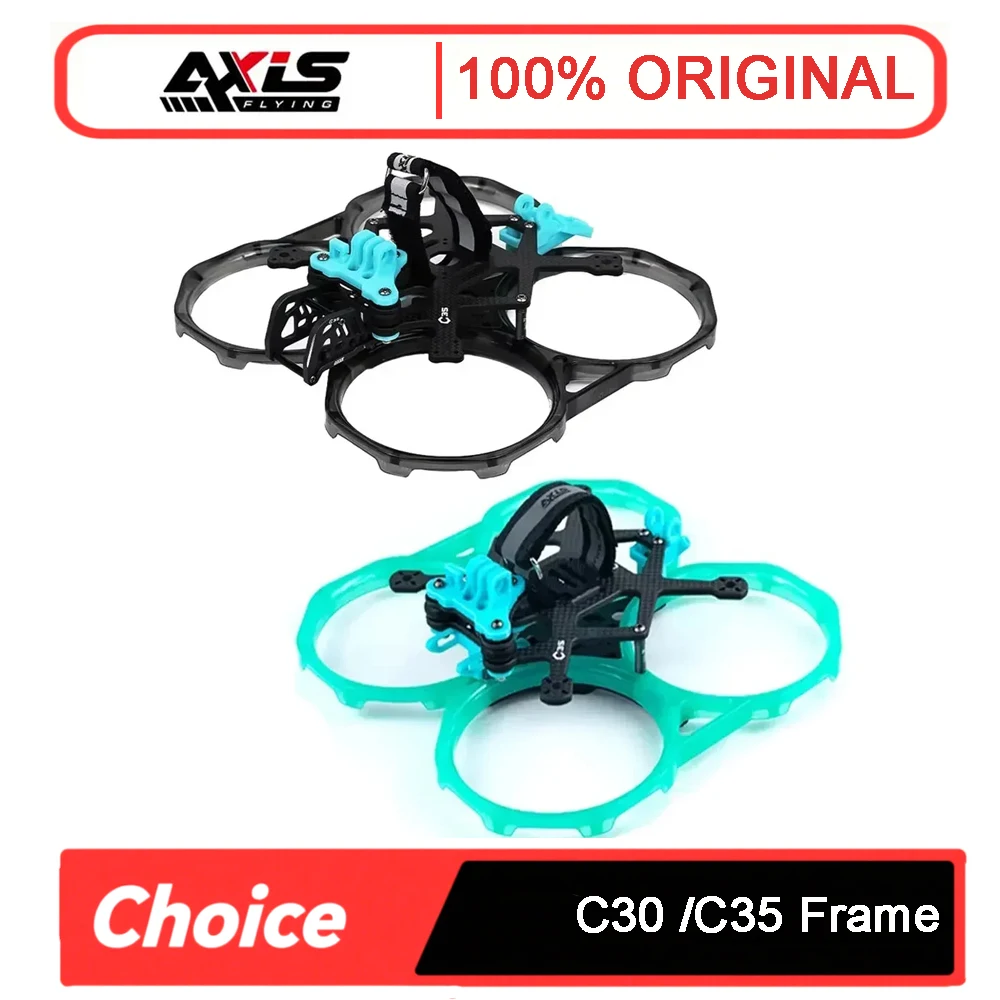 Карбоновая рамка Cinewhoop Axisflying C30/C35 — легкая опора 138 мм/152 мм для FPV и гоночных дронов"
Карбоновая рамка Cinewhoop Axisflying C30/C35 — легкая опора 138 мм/152 мм для FPV и гоночных дронов"