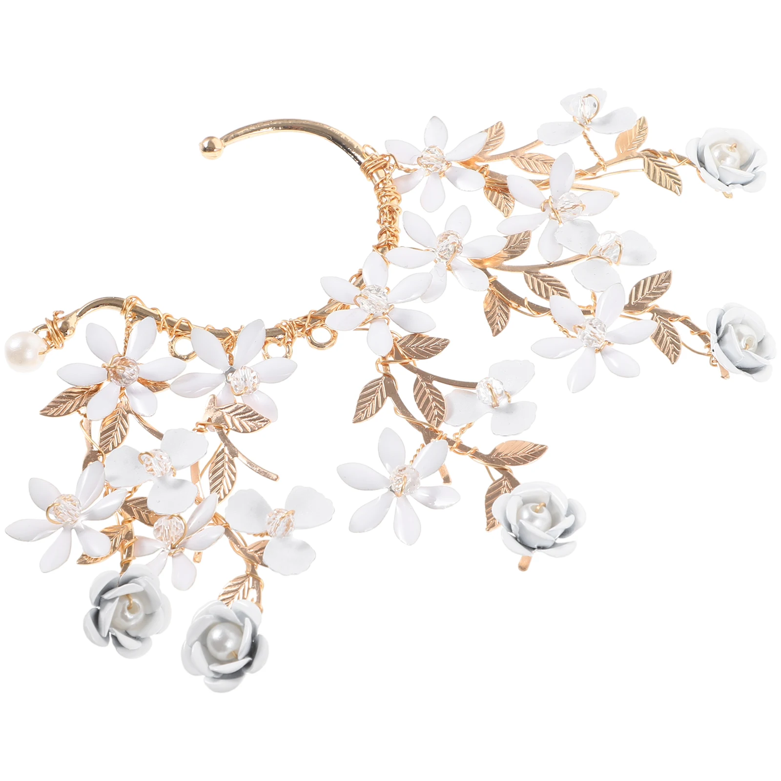 Flower Ear Cuff Stylish Fairy Earring Non Piercing Floral Design Comfortable Fit For Women Wedding Party Cosplay Costume
Flower Ear Cuff Stylish Fairy Earring Non Piercing Floral Design Comfortable Fit For Women Wedding Party Cosplay Costume