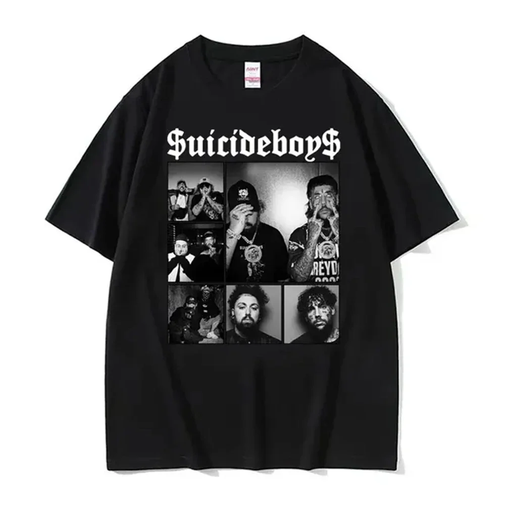 Summer men's fashion 100% pure cotton Suicide Boy Era Journey Pattern printed T-shirt New clothing top
Summer men's fashion 100% pure cotton Suicide Boy Era Journey Pattern printed T-shirt New clothing top