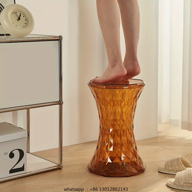 Storage stool - Luxury acrylic transparent stool
Storage stool - Luxury acrylic transparent stool