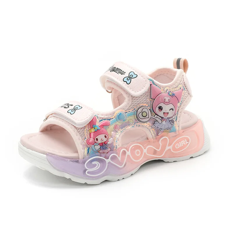 Summer New Girls Melody Princess Sandals Kids Kuromi Hook & Loop, Cute Seasonal Children's Footwear Collection
Summer New Girls Melody Princess Sandals Kids Kuromi Hook & Loop, Cute Seasonal Children's Footwear Collection
