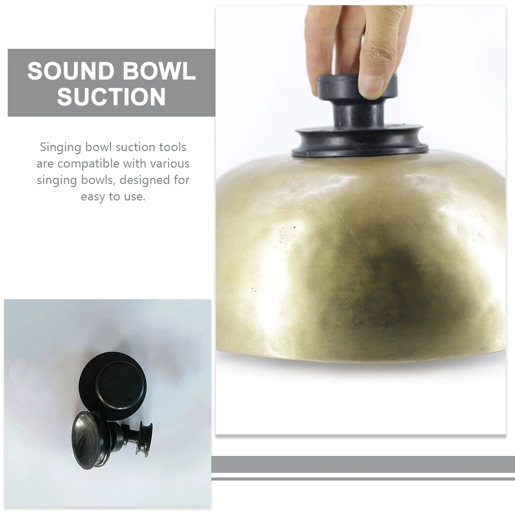 2pcs Singing Bowl Suction Cup Lifter 40MM 60MM Black Rubber Accessories Sound Bowl Handle Meditation Relaxation Supplies
2pcs Singing Bowl Suction Cup Lifter 40MM 60MM Black Rubber Accessories Sound Bowl Handle Meditation Relaxation Supplies