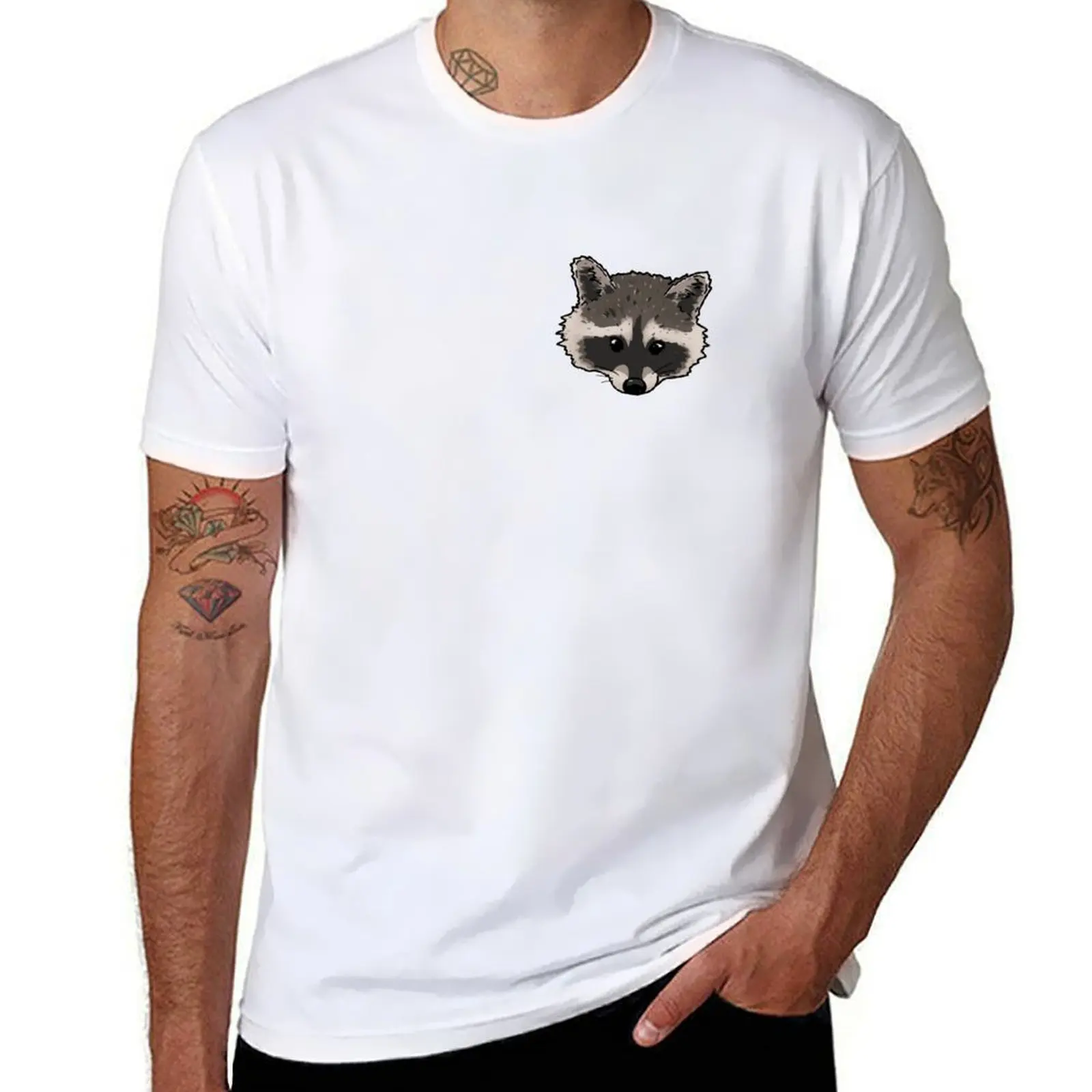 Cute raccoon face T-Shirt t shirts with prints t shirts cotton 100%
Cute raccoon face T-Shirt t shirts with prints t shirts cotton 100%