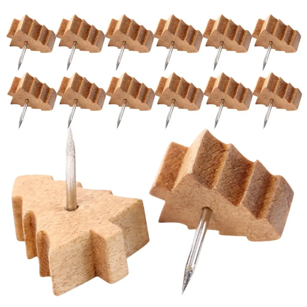 80 Pcs Tree Pattern Pins Wooden Decorative Thumb Tacks for Cork Board Photo Wall Message Board Craft Project Home Decor
80 Pcs Tree Pattern Pins Wooden Decorative Thumb Tacks for Cork Board Photo Wall Message Board Craft Project Home Decor