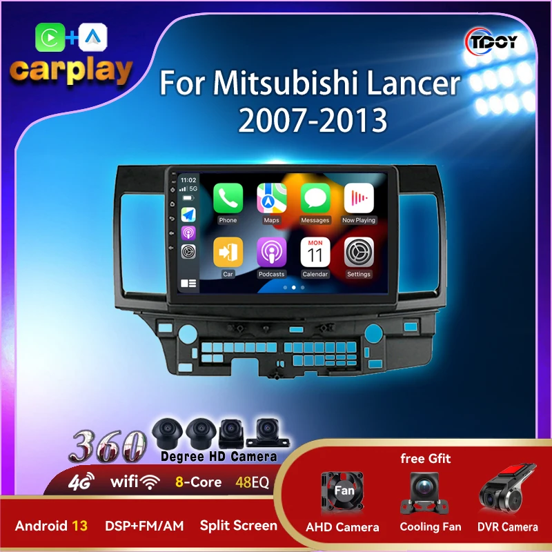 Android 13. Radio samochodowe 2Din Android dla Mitsubishi Lancer 2007-2013 Stereo samochodowe Subwoofer Carplay Android Auto Bluetooth Stereo DSP
Android 13. Radio samochodowe 2Din Android dla Mitsubishi Lancer 2007-2013 Stereo samochodowe Subwoofer Carplay Android Auto Bluetooth Stereo DSP