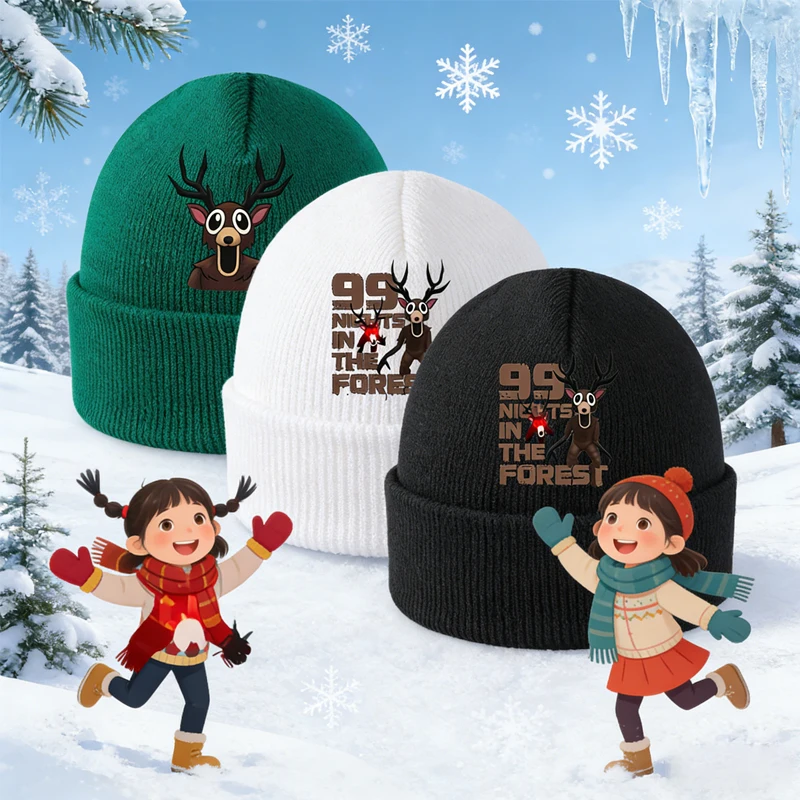 99 Night in The Forest Knitted Winter Hats for Kids Keep Warm Beanies for Boys Girls Windproof Cold Proof Pullover Hat
99 Night in The Forest Knitted Winter Hats for Kids Keep Warm Beanies for Boys Girls Windproof Cold Proof Pullover Hat