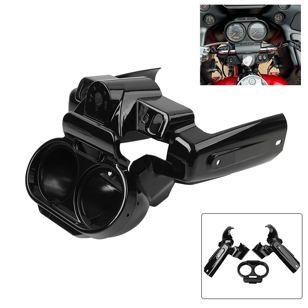Motorcycle Gauge Housing Cover Nacelle Speedo Housing Fairing Glossy Black For Harley Road Glide 1998-2013
Motorcycle Gauge Housing Cover Nacelle Speedo Housing Fairing Glossy Black For Harley Road Glide 1998-2013