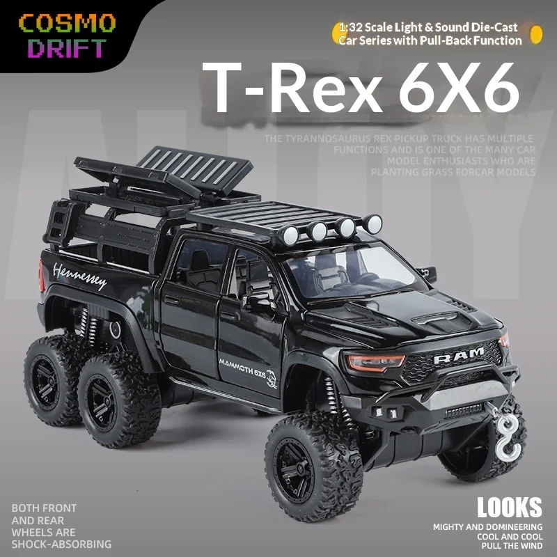 Hot 1:32 Dodge Ram TRX Pickup Truck Diecast Model Alloy Off-Road Car Toy Pull Back Collection Decor Kids Gift Dropshipping
Hot 1:32 Dodge Ram TRX Pickup Truck Diecast Model Alloy Off-Road Car Toy Pull Back Collection Decor Kids Gift Dropshipping
