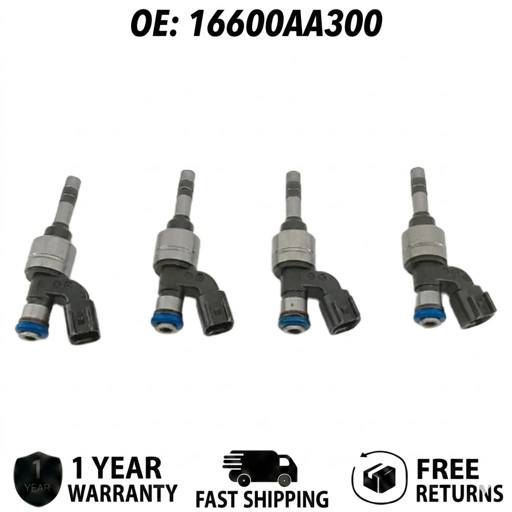 4pcs Fuel Injectors for Subaru Forester 2.0L 2014-2018, Replacement Part 16600-AA300 (FJ1219), High Efficiency Nozzle Set
4pcs Fuel Injectors for Subaru Forester 2.0L 2014-2018, Replacement Part 16600-AA300 (FJ1219), High Efficiency Nozzle Set