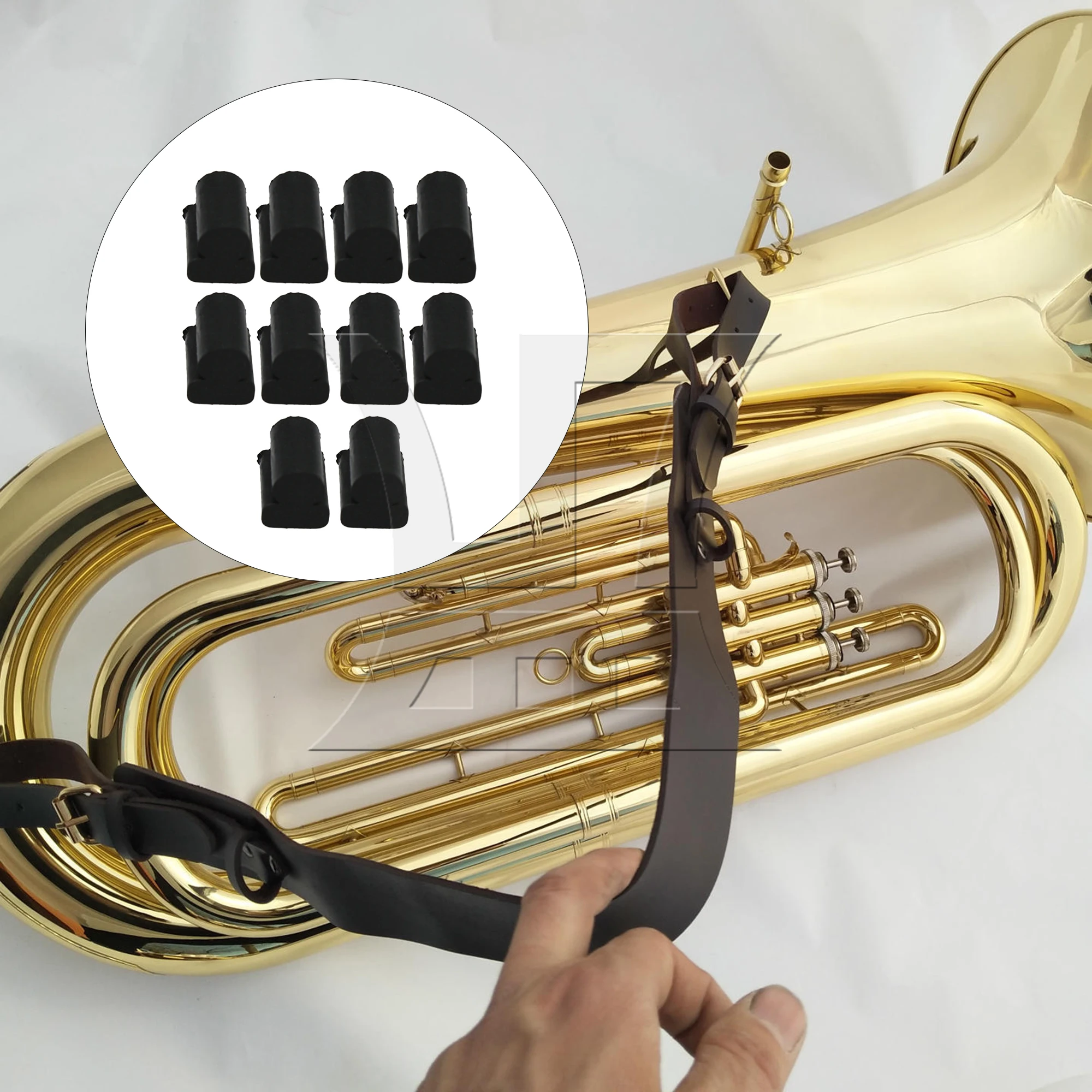 Yibuy 20pcs Black Horn Piston Rubber for Euphonic/Hug/Horn Dustproof and Noiseproof
Yibuy 20pcs Black Horn Piston Rubber for Euphonic/Hug/Horn Dustproof and Noiseproof