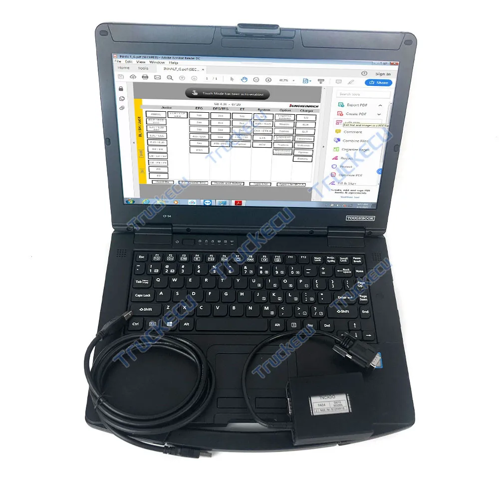 forklift Diagnostic for Judit Incado Box Jungheinrich 4 auto forklift truck diagnostic tool Judit ET&SH+THOUGHBOOK CF54 laptop
forklift Diagnostic for Judit Incado Box Jungheinrich 4 auto forklift truck diagnostic tool Judit ET&SH+THOUGHBOOK CF54 laptop