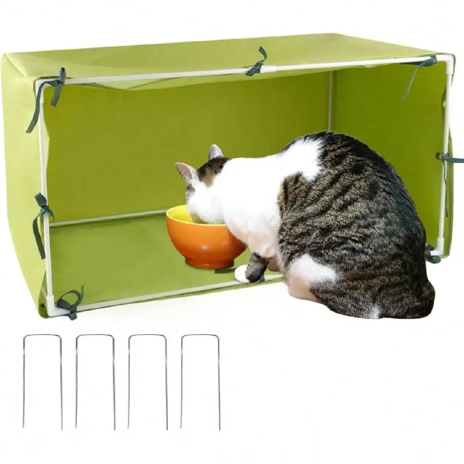 30"X16"X16" Houtdoor Cat Feeding Station Cat Outdoor Shelter Cat Houses For Cats,28012118
30"X16"X16" Houtdoor Cat Feeding Station Cat Outdoor Shelter Cat Houses For Cats,28012118