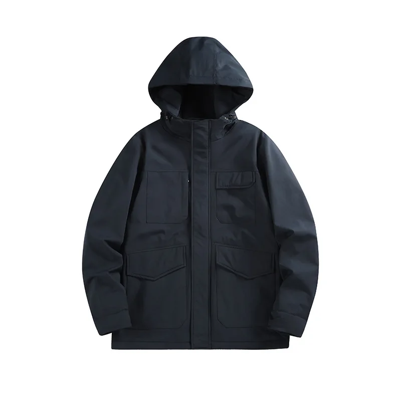 Men's Windproof Waterproof Outdoor Assault Jacket with Multi Pockets Autumn Winter Cotton Hiking Suit
Men's Windproof Waterproof Outdoor Assault Jacket with Multi Pockets Autumn Winter Cotton Hiking Suit