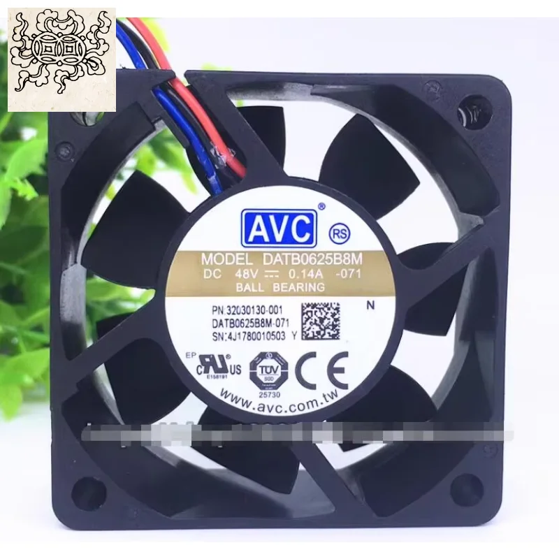 Ltsf For AVC DATB0625B8M DC 48V 0.14A 60x60x25mm 3-Wire Server Cooling Fan
Ltsf For AVC DATB0625B8M DC 48V 0.14A 60x60x25mm 3-Wire Server Cooling Fan